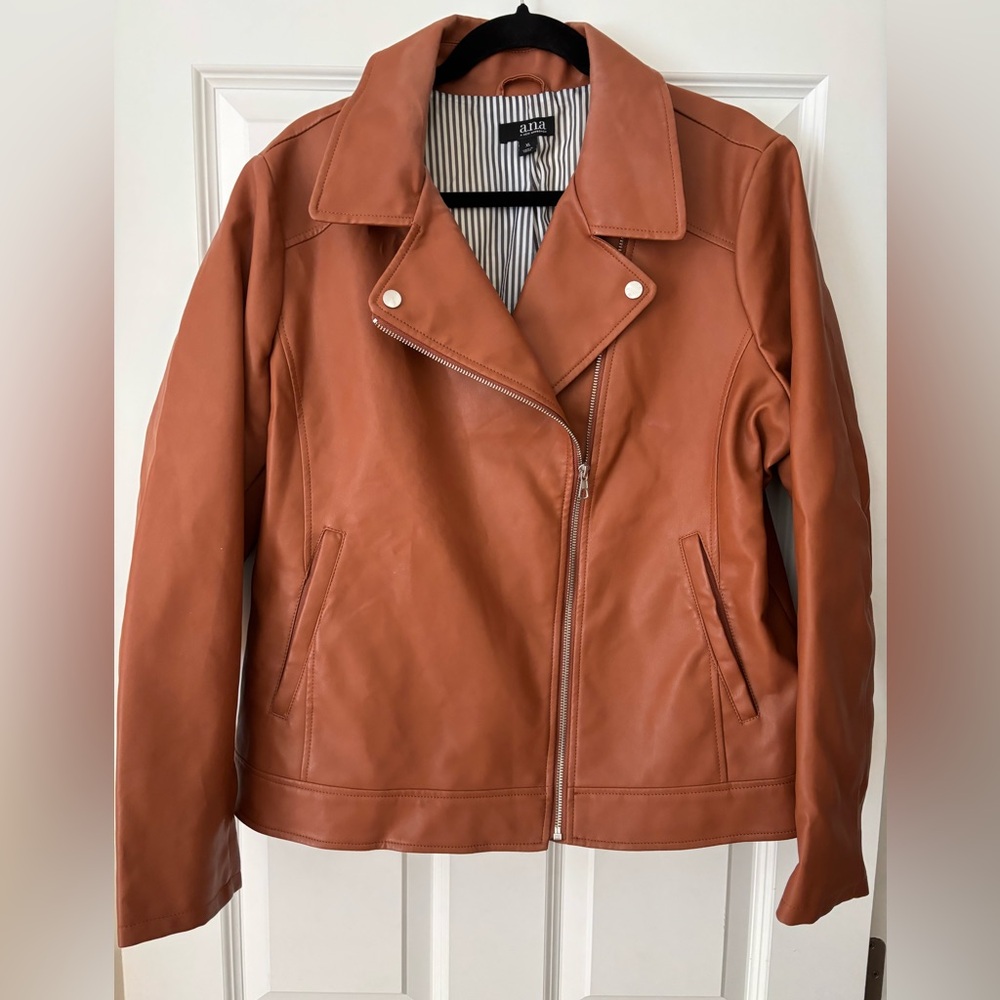 a.n.a Women's Bomber Jacket in Tan